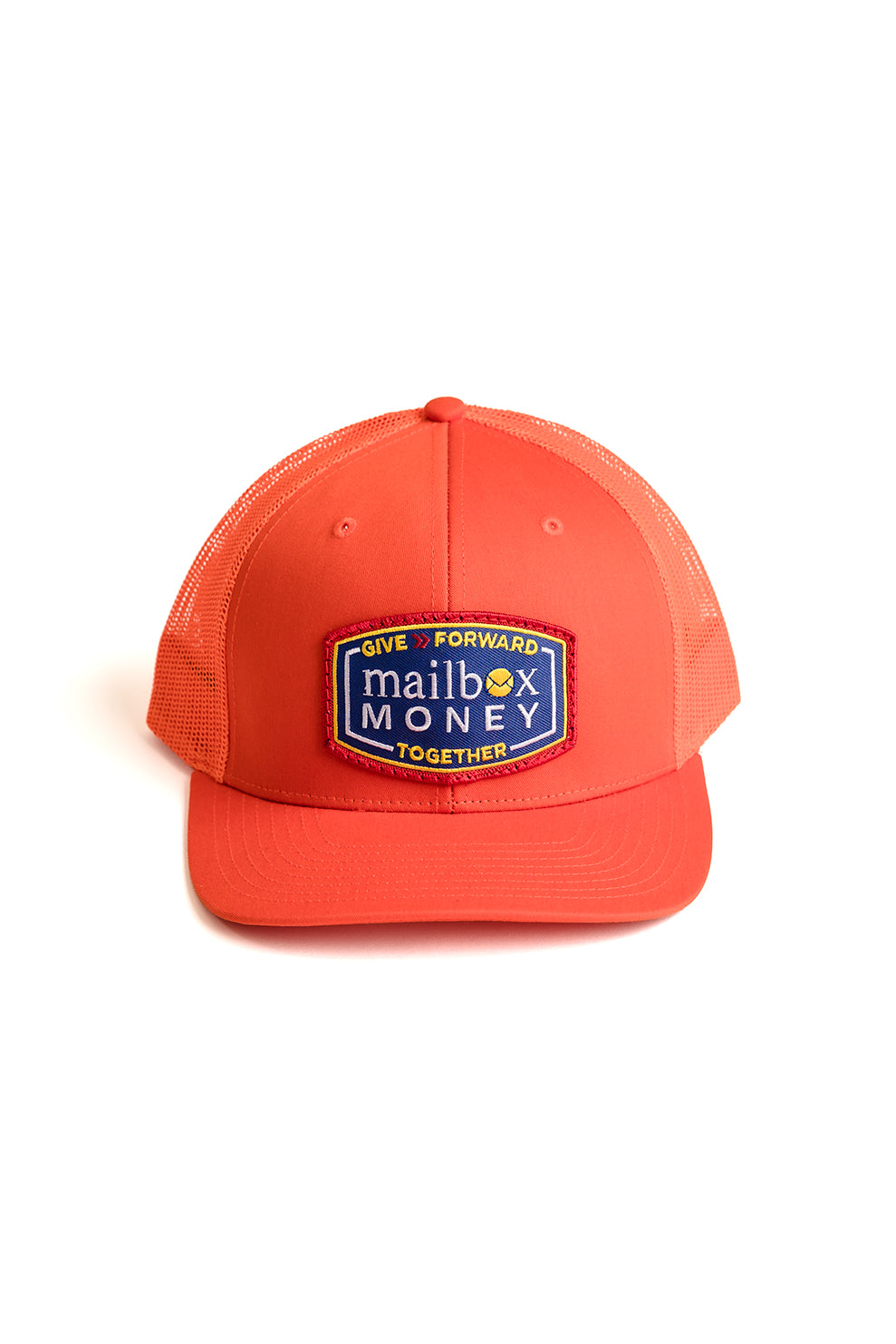 Easy Rider Trucker Hat (Orange) – Mailbox Money Members Official Store