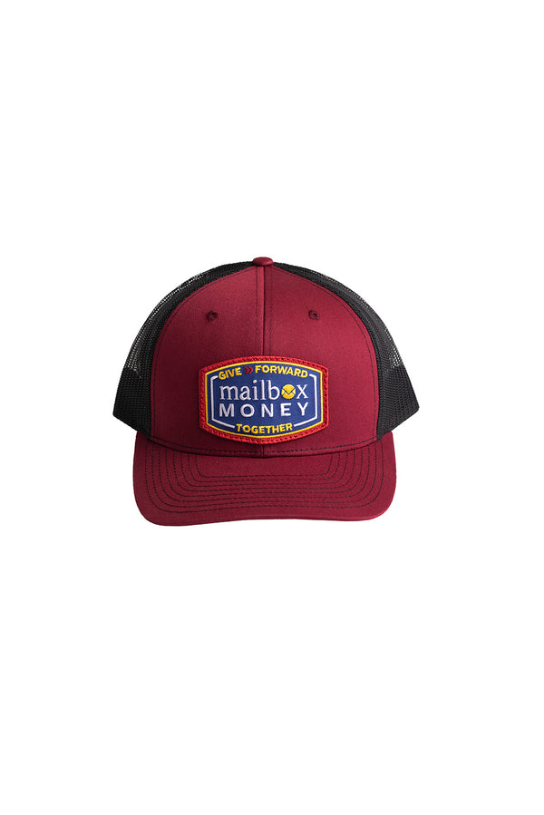 Easy Rider Trucker Hat (Cardinal/Black)